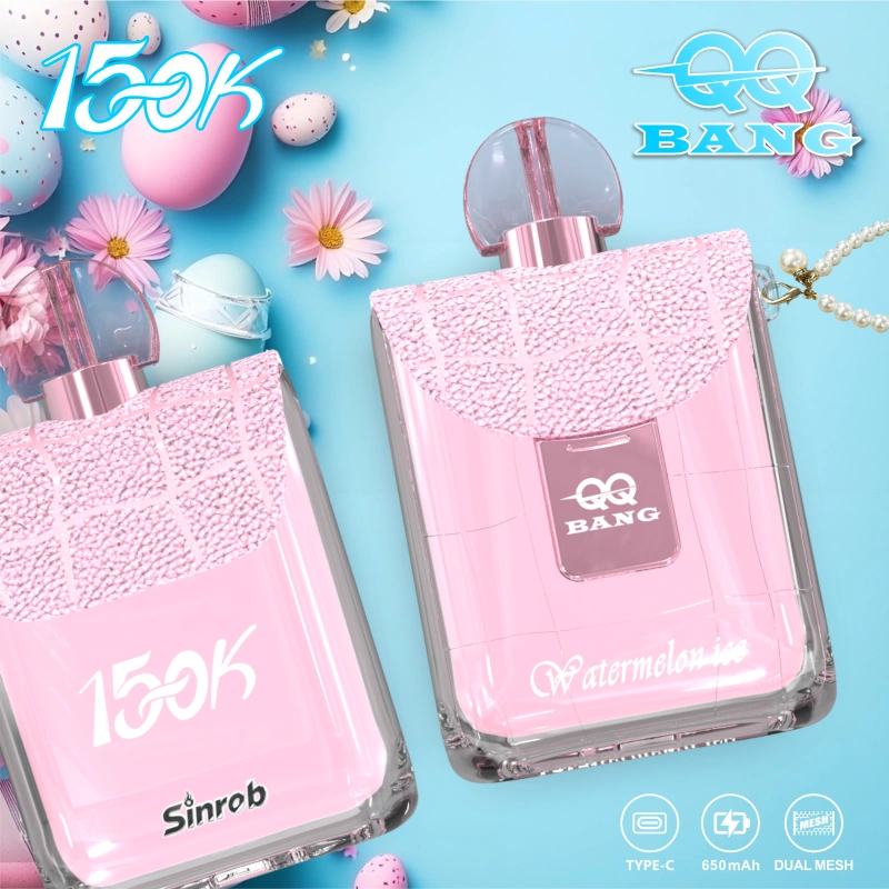 QQ Bang Perfume Bottle Style 150K Puffs Disposable Vape