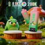 Bang King 200K 8-in-1 Disposable Vape Angry Birds–inspired theme design