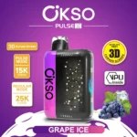 OKSO 25K Puffs PULSE X 3D Curved LED Screen Rechargeable Disposable Vape