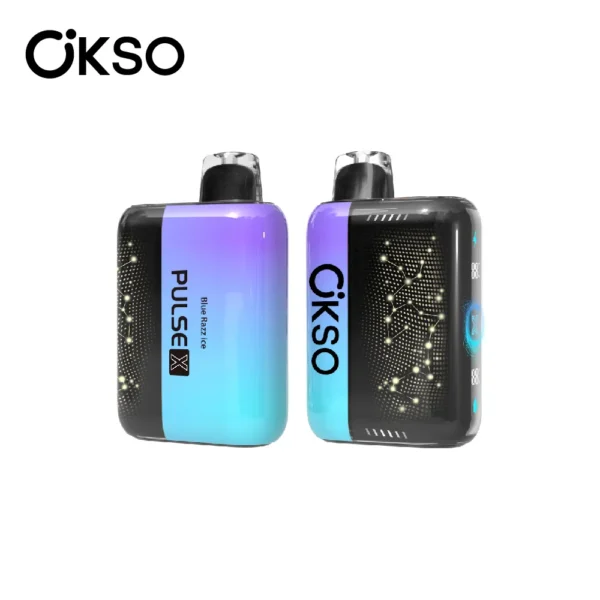 OKSO 25K Puffs PULSE X 3D Curved LED Screen Rechargeable Disposable Vape