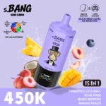Bang Leader 450K Puffs 15-in-1 Disposable Vape | 4-Level Ice Sensation & Dual Mode (MTL/DTL)