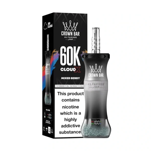 Al Fakher Crown Bar 60K E-Hose X Disposable Vape 50ml （6MG）