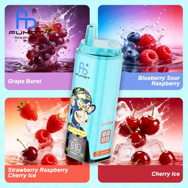 Fumot Eco 4in1 80000 Puffs Disposable Vape|20MG