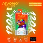AIVONO AVN MATE 120K Puffs |Dual-Flavor|50MG|CN Warehouse