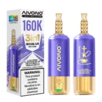 Aivono 160000 Puffs 3in1 Flavors Hookah DTL Disposable |DTL|3 in 1 Flavors| 6MG|CN Warehouse